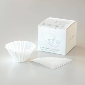 ORIGAMI Original Paper Filter (Cone+Wave set) - 2-4 Cups